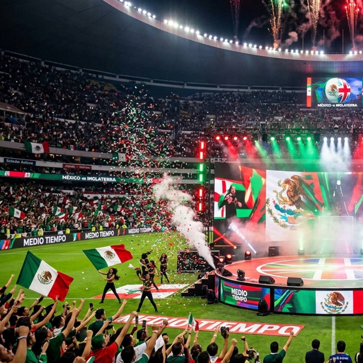 Habrá show de medio tiempo en el partido de México vs Inglaterra, ¿quién o quienes estarán a cargo de este show musical?