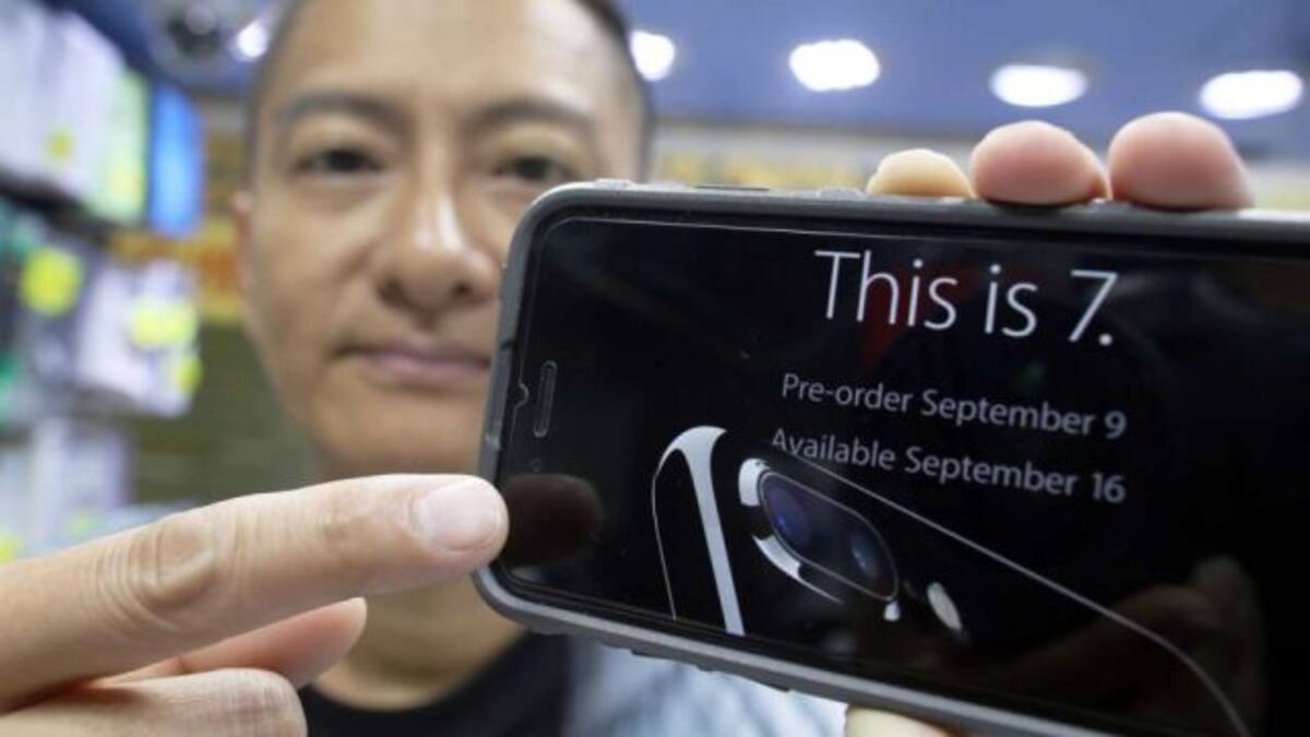Eslogan de iPhone 7 fue objeto de burlas