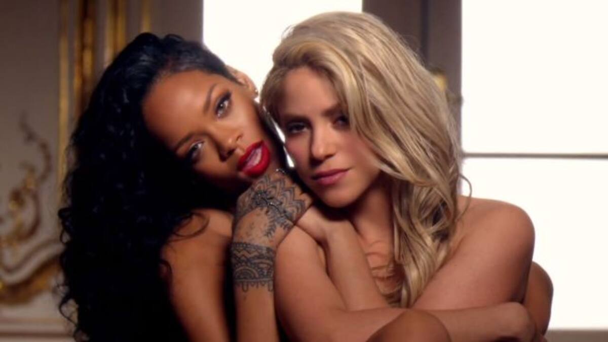 ¿Shakira le copió a Rihanna en videoclip?