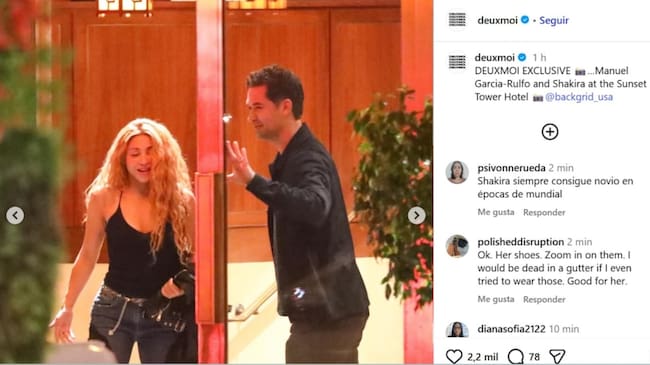 ¿Shakira tiene un nuevo romance?