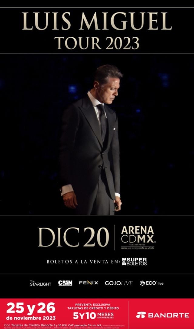 Luis Miguel anuncia nueva fecha para el 20 de diciembre