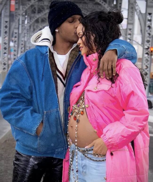 Rihanna y A$AP Rocky esperan su primer bebé juntos