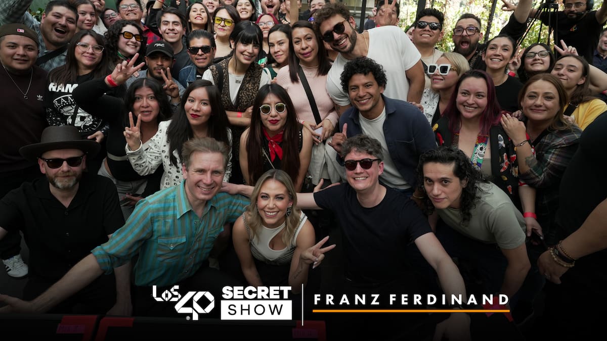 Franz Ferdinand da un Secret Show con LOS40 en CDMX y conquista (otra vez) a sus fans mexicanos
