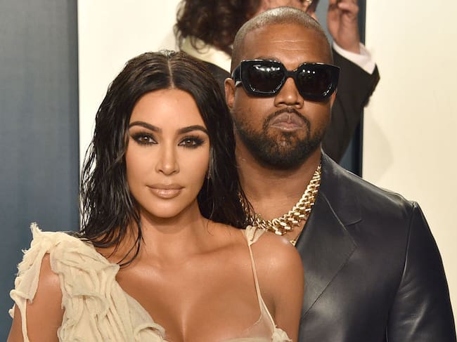 Kim Kardashian y Kanye West cuando estaban juntos