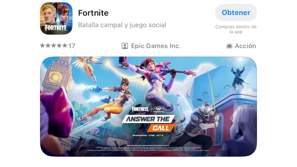 Fortnite regresa a la App Store a nivel mundial en medio de una batalla legal histórica