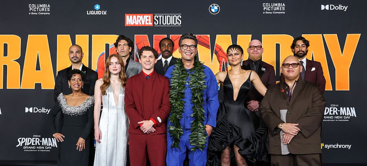 Zendaya, Sadie Sink, Tom Holland