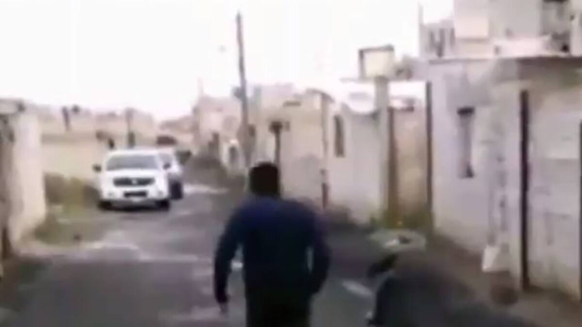 Regresó por su perrito que quedó atrapado en fuga de gas