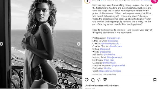 MX- Karol G en Playboy y confirma que terminó su relación con Feid