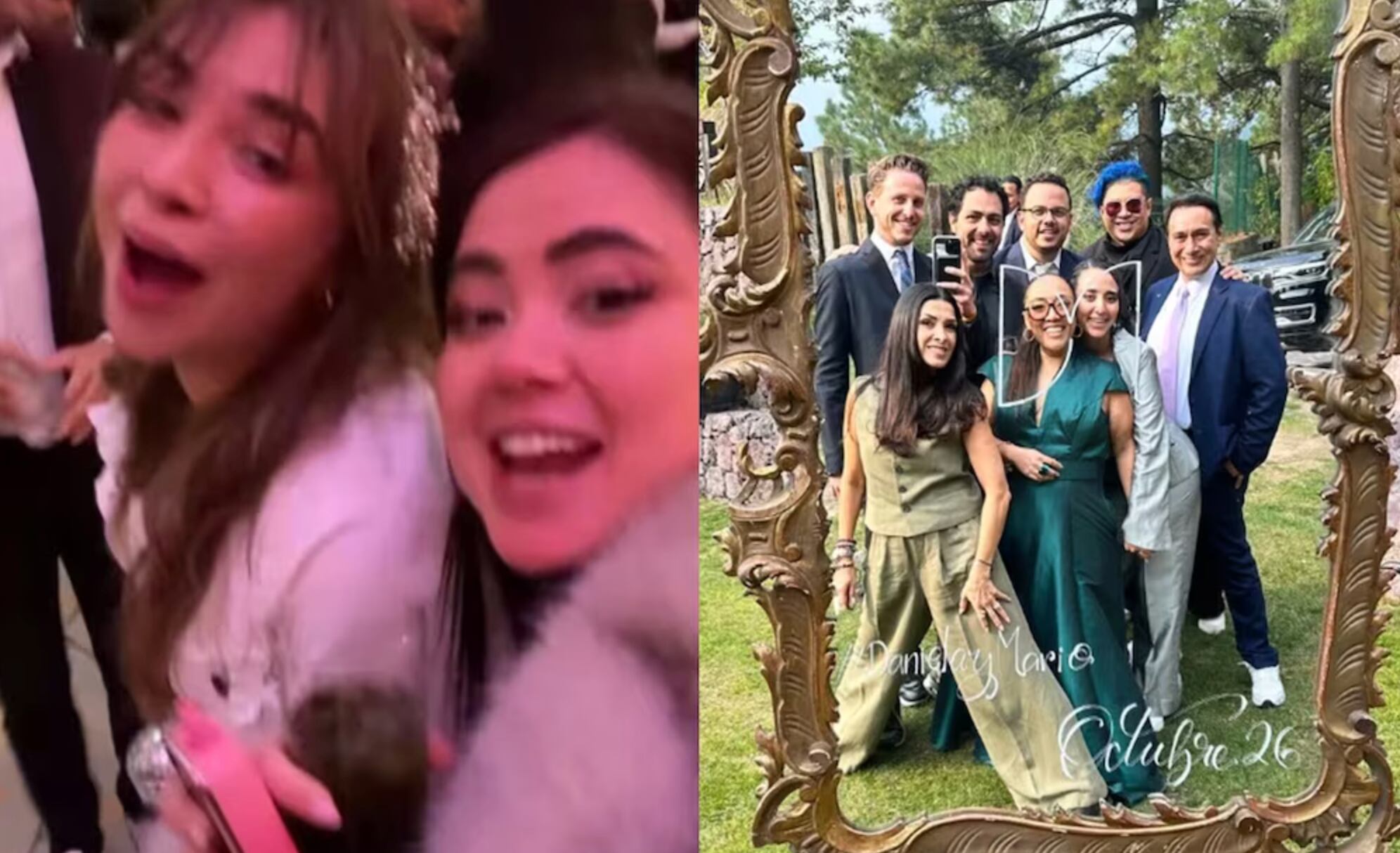 Daniela disfruto al máximo de sus amigos