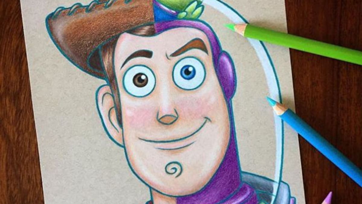 Artista fusiona a personajes de Disney, el resultado es hermoso