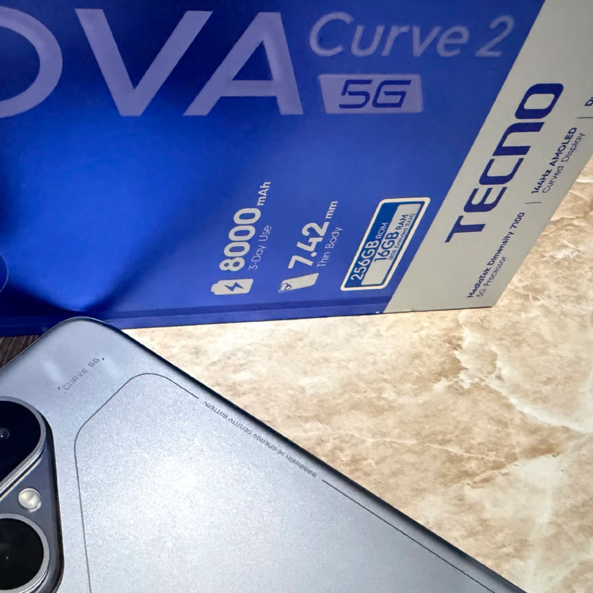 Tecno POVA Curve 2 5G, análisis de un smartphone incansable y con una IA más que útil