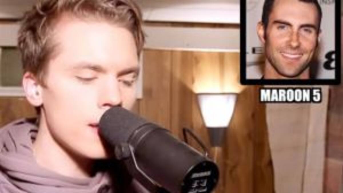 Un joven imita a 14 cantantes en un mismo vídeo