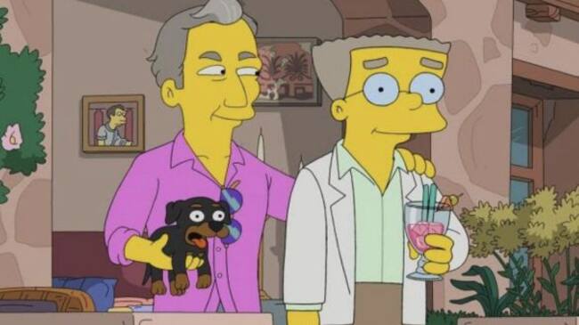 Capítulo de Los Simpson donde Smithers encuentra el amor