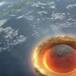 El drámatico choque de un asteroide contra la tierra