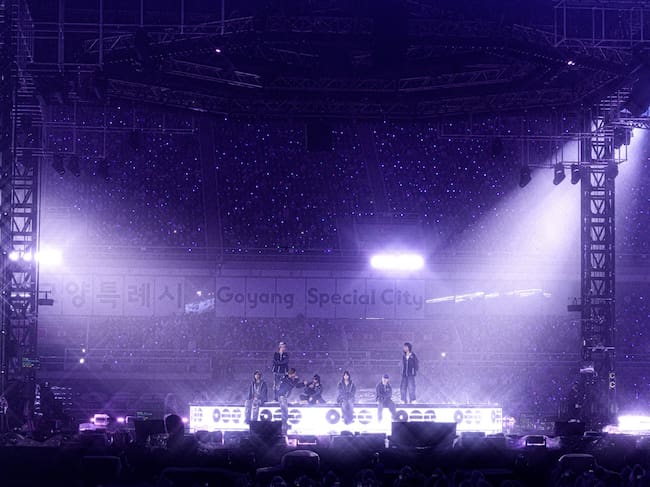BTS en su primer concierto en Goyang, Seúl