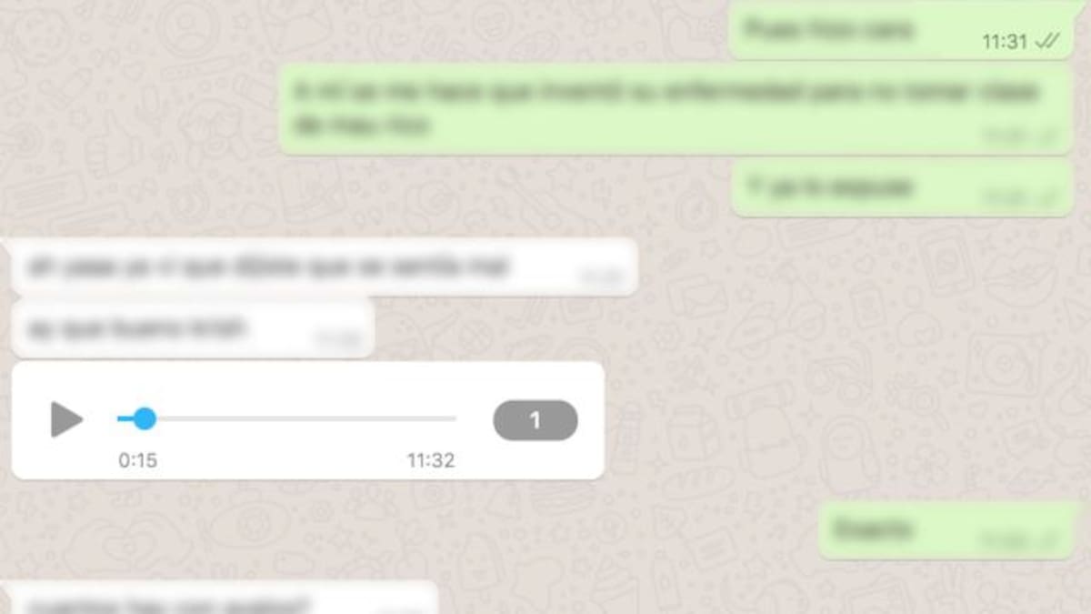 Cómo acelerar la velocidad de los audios de Whatsapp