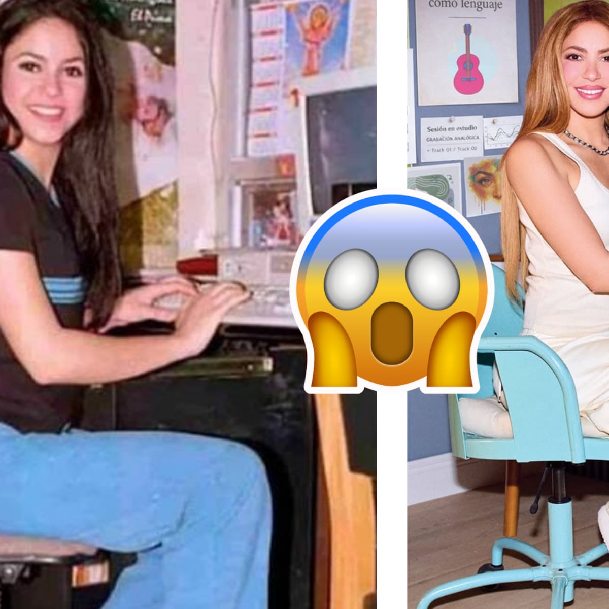 Shakira recrea su icónico meme y enloquece a las redes sociales