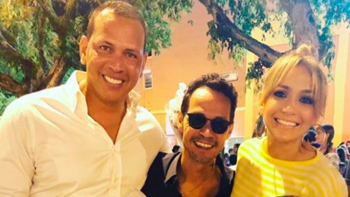 Los ex de Jennifer López son amigos