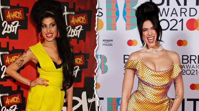 Dua Lipa rinde homenaje a Amy Winehouse en los Brit Awards