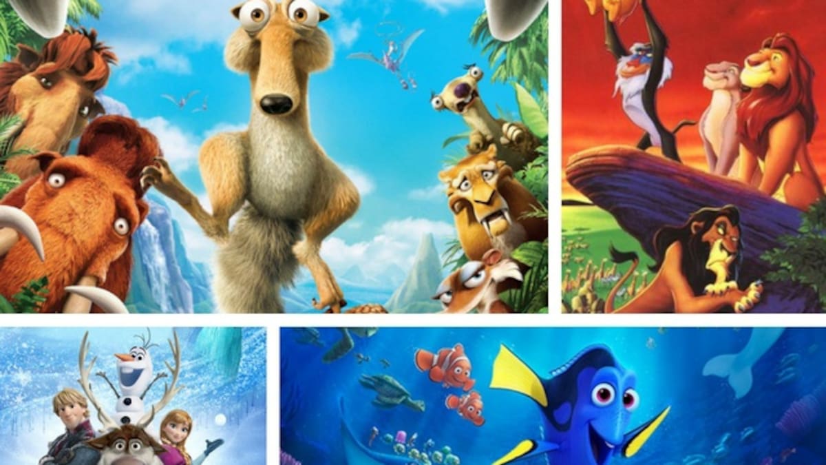 Las 20 películas animadas más taquilleras de la historia