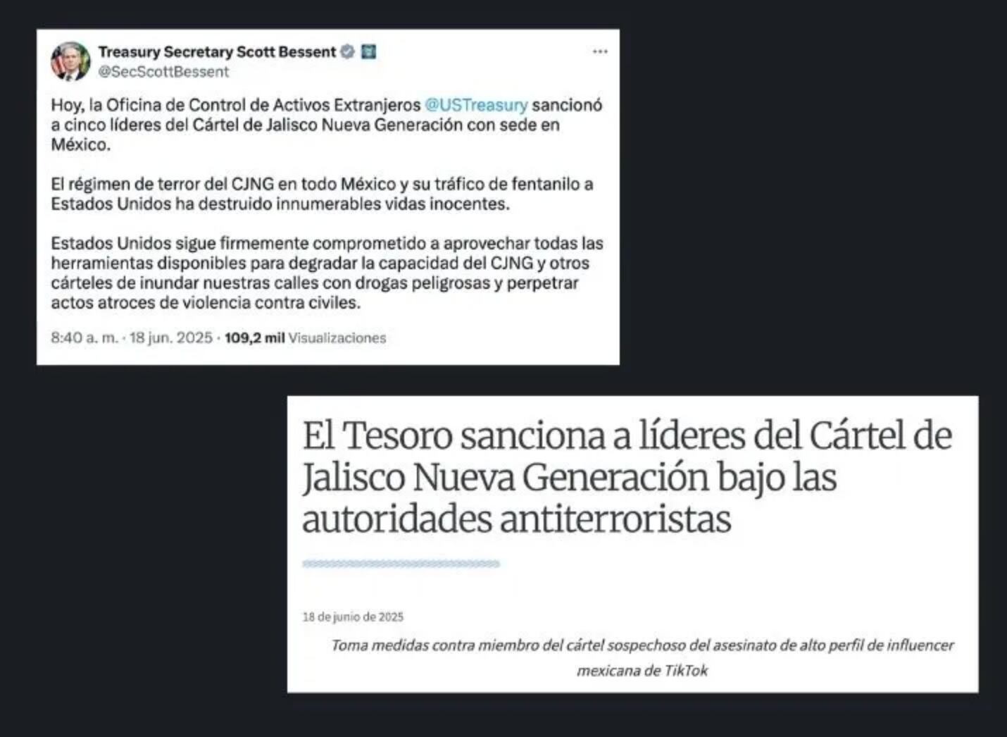 Estados Unidos ya sabría quién fue el asesino de Valeria Márquez