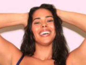 Modelo XL imita fotos en lencería de Victoria's Secret