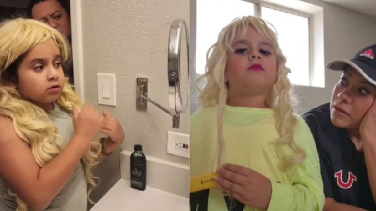 Niña se hace VIRAL por las imitaciones que hace de Wendy Guevara