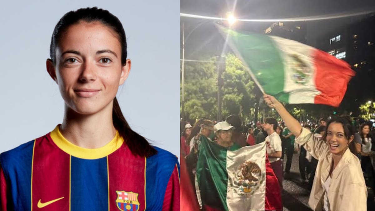 ¿Qué hacía Aitana Bonmatí en el Ángel? La futbolista se unió a la fiesta
