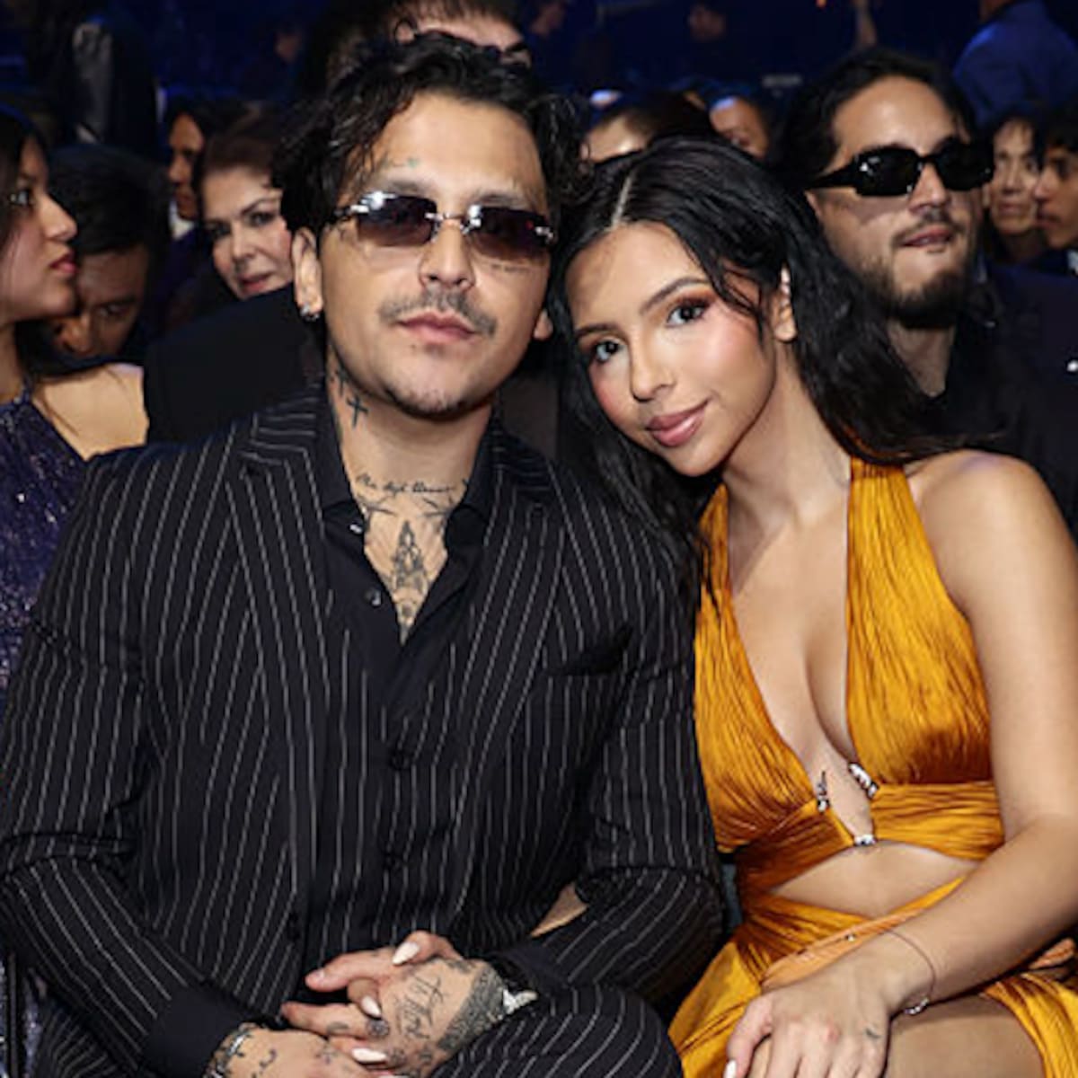 La reacción inesperada de Nodal cuando Ángela Aguilar le gritó “amooor” en uno de sus conciertos