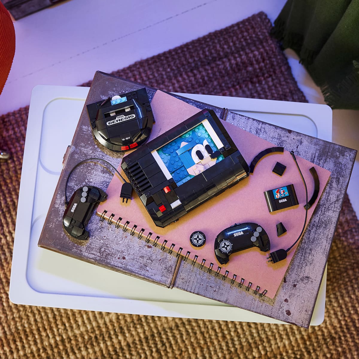 LEGO y SEGA reviven la nostalgia con la nueva consola retro construible, la SEGA Genesis