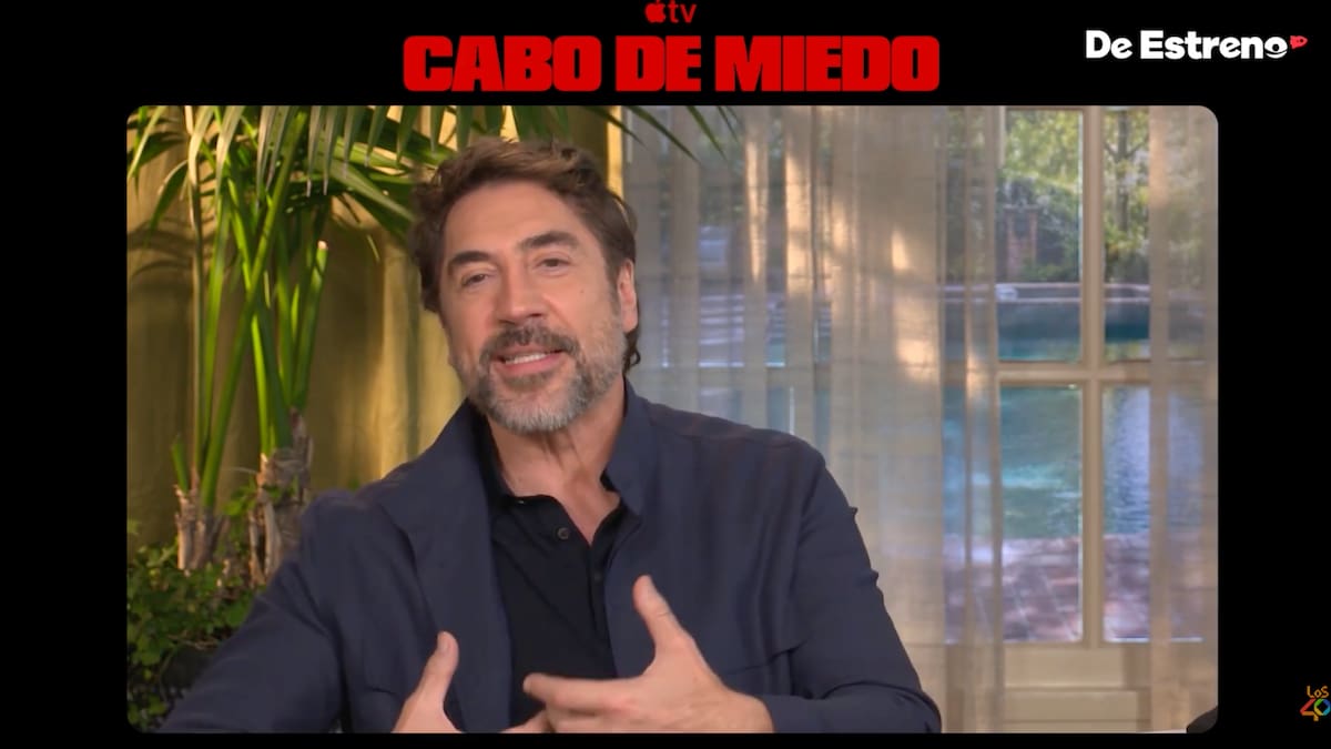 Javier Bardem hizo una inesperada confesión sobre "Cabo de Miedo" en de estreno con Gaby Cam