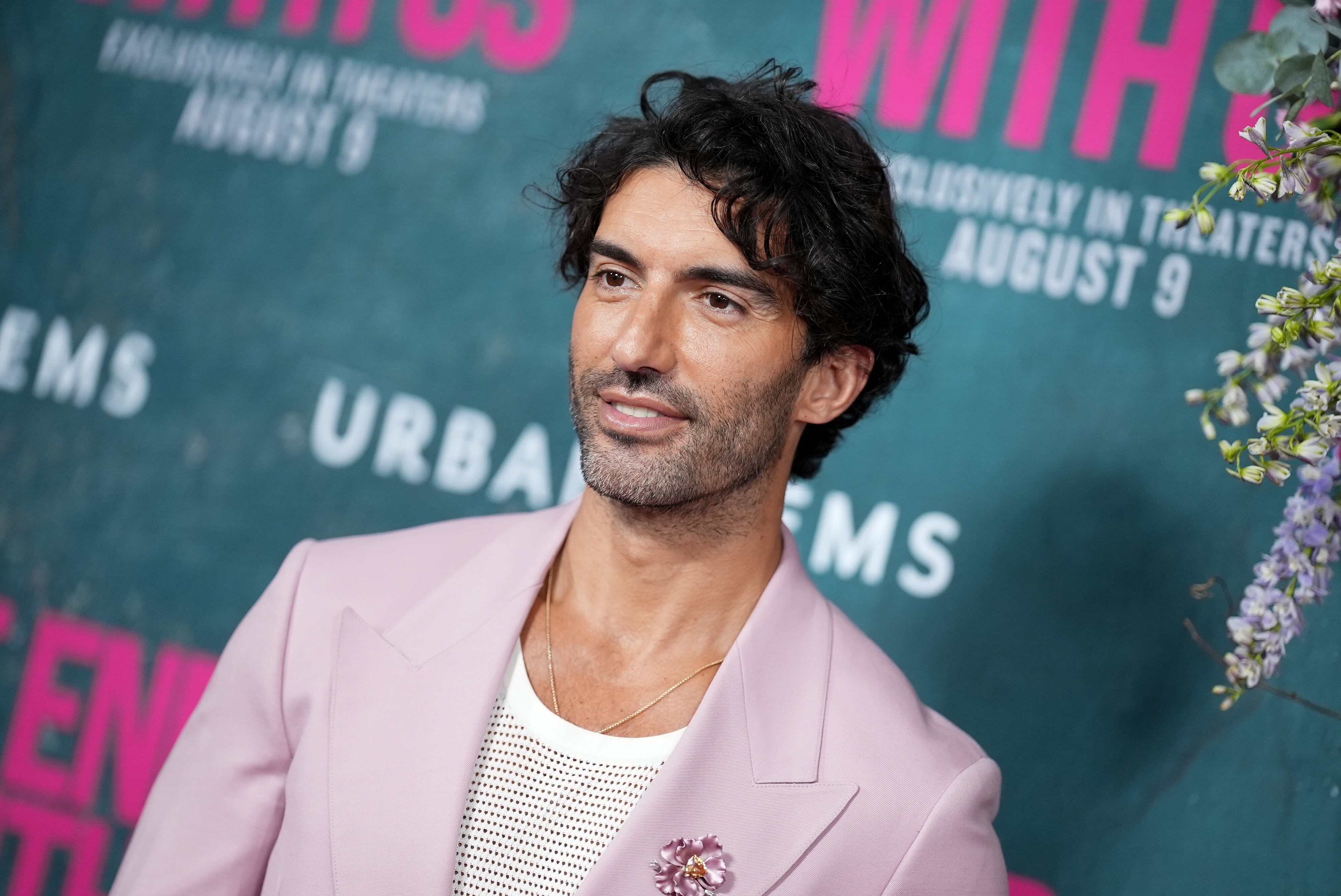 Justin Baldoni at the "It Ends With Us" New York Premiere at AMC Lincoln Square Theater on August 06, 2024 in New York City. (Photo by John Nacion/Variety via Getty Images)