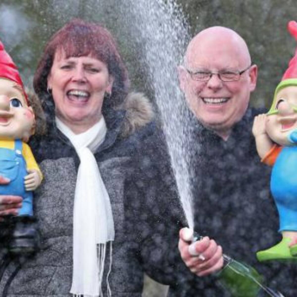 Ganó la lotería y quiere gastarla en gnomos