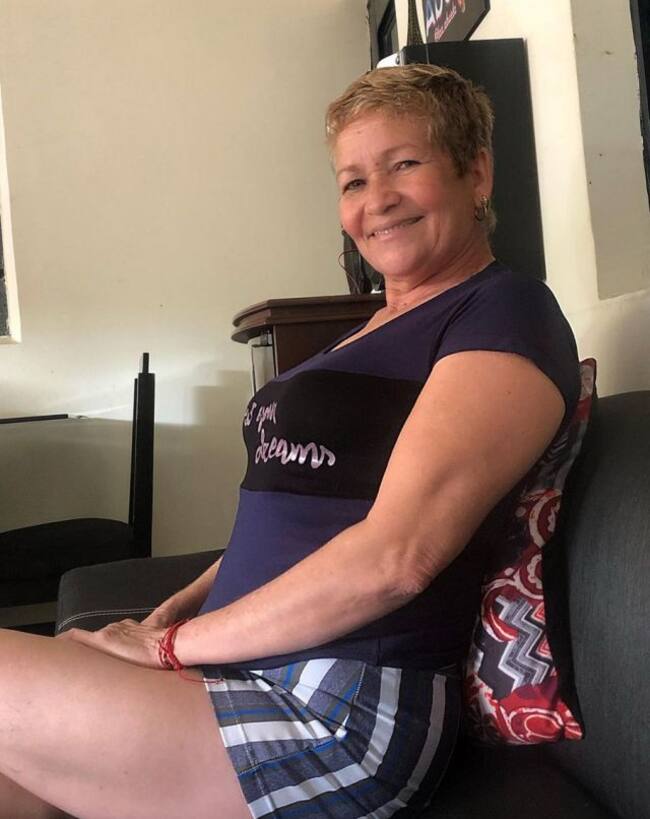 Aleyda Gaviria Echeverry "La Abuela" fue quien creó el video de la serenata y el amante