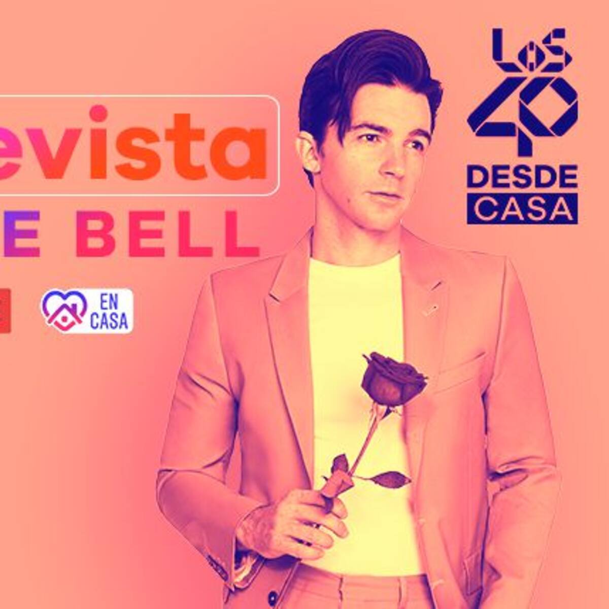 Drake Bell en LOS40 desde casa