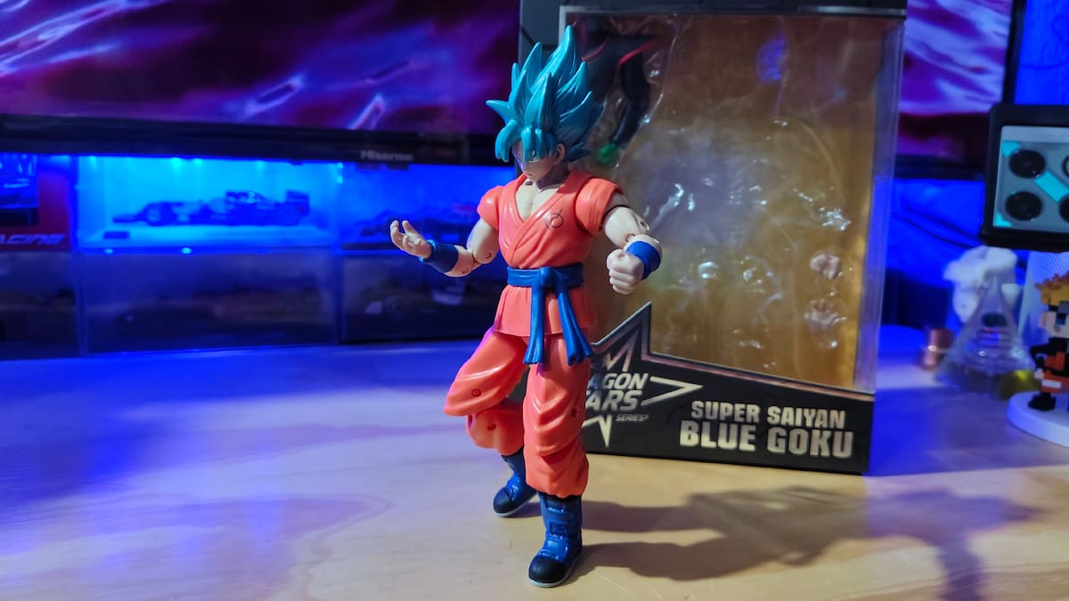 Dragon Ball Super Dragon Stars Goku Super Saiyan Blue, análisis de la figura de acción
