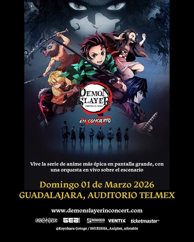 Damon Slayer Kimetsu no Yaiba en Guadalajara