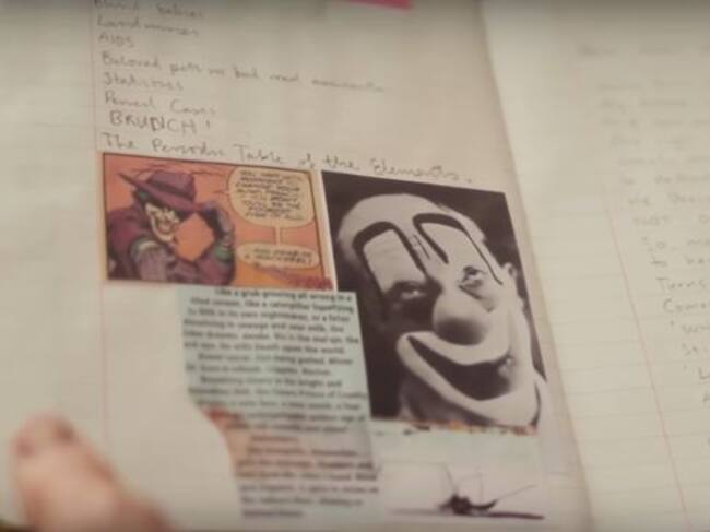 El diario de Heath Ledger para crear al Joker