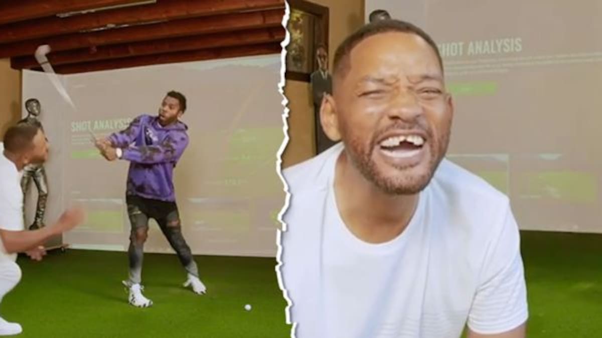 Will Smith pierde los dientes por un palo de golf