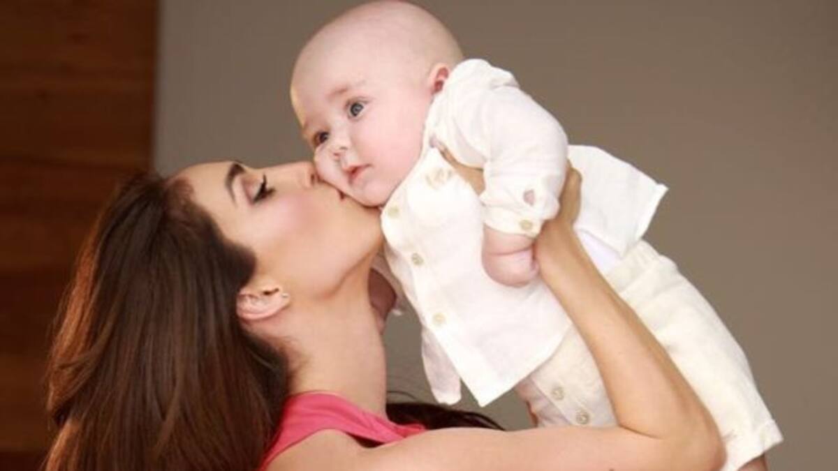 Anahí celebra así los 7 meses de su bebé Manuel