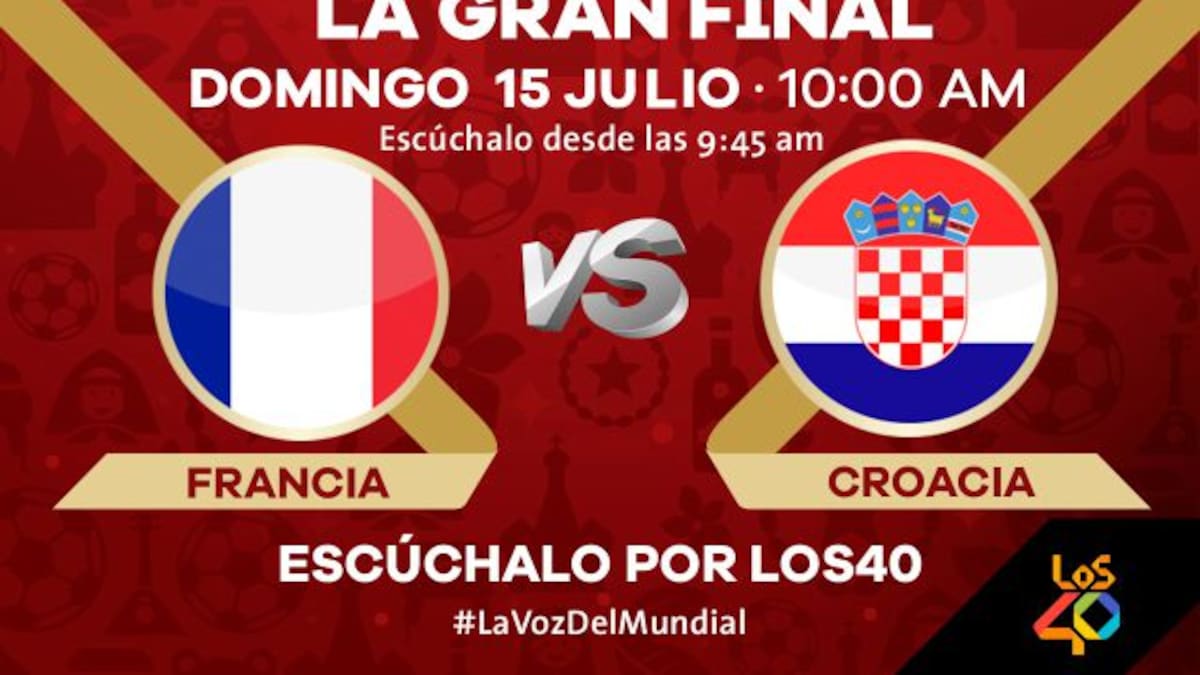 La etapa final del Mundial la escuchas en LOS40