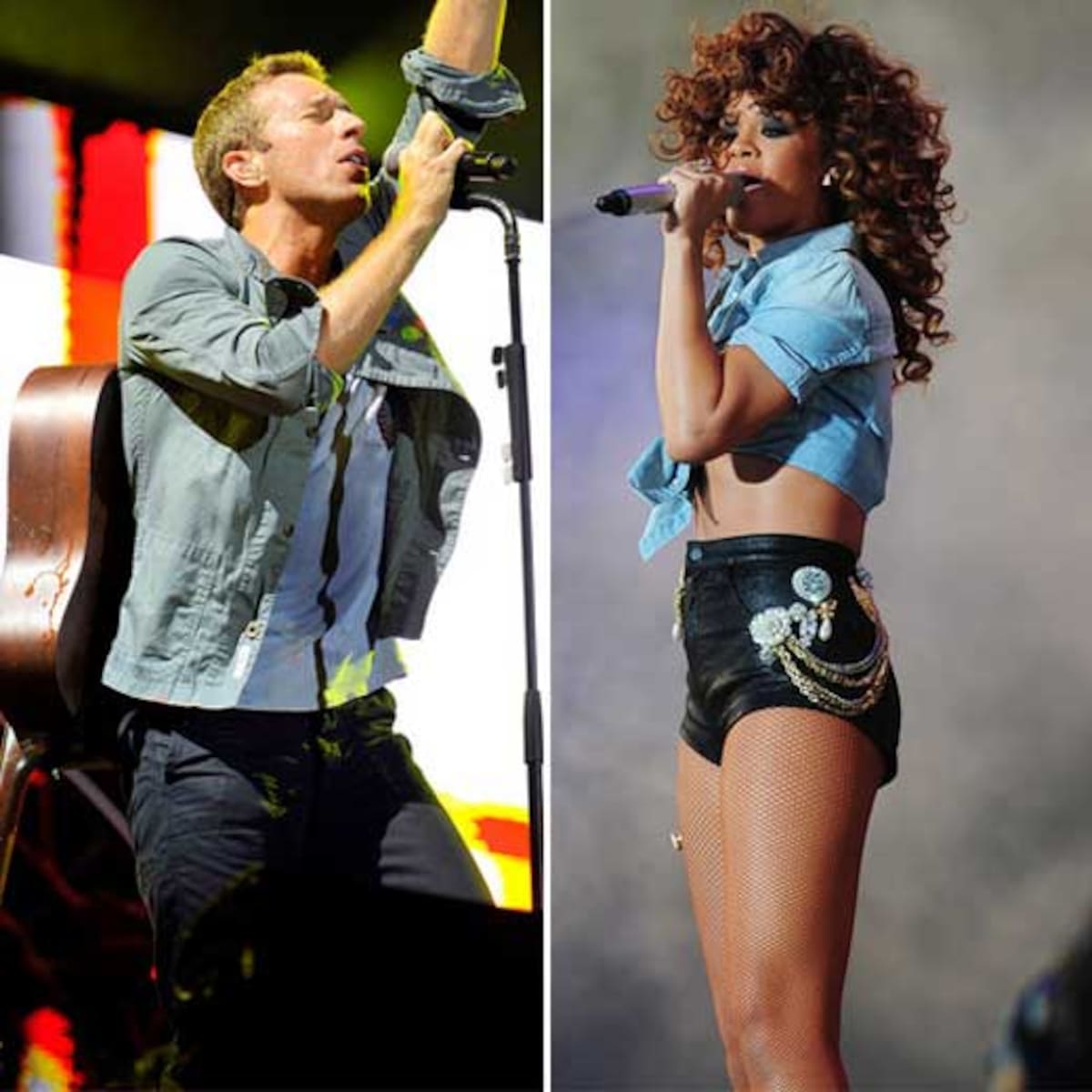 Coldplay y Rihanna juntos