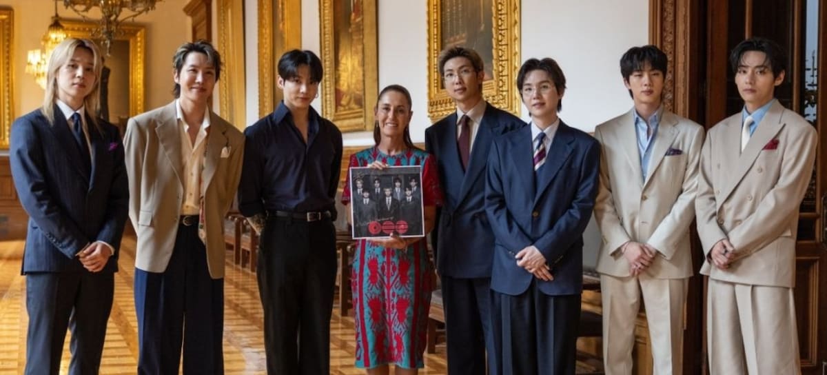 BTS EN PALACIO NACIONAL