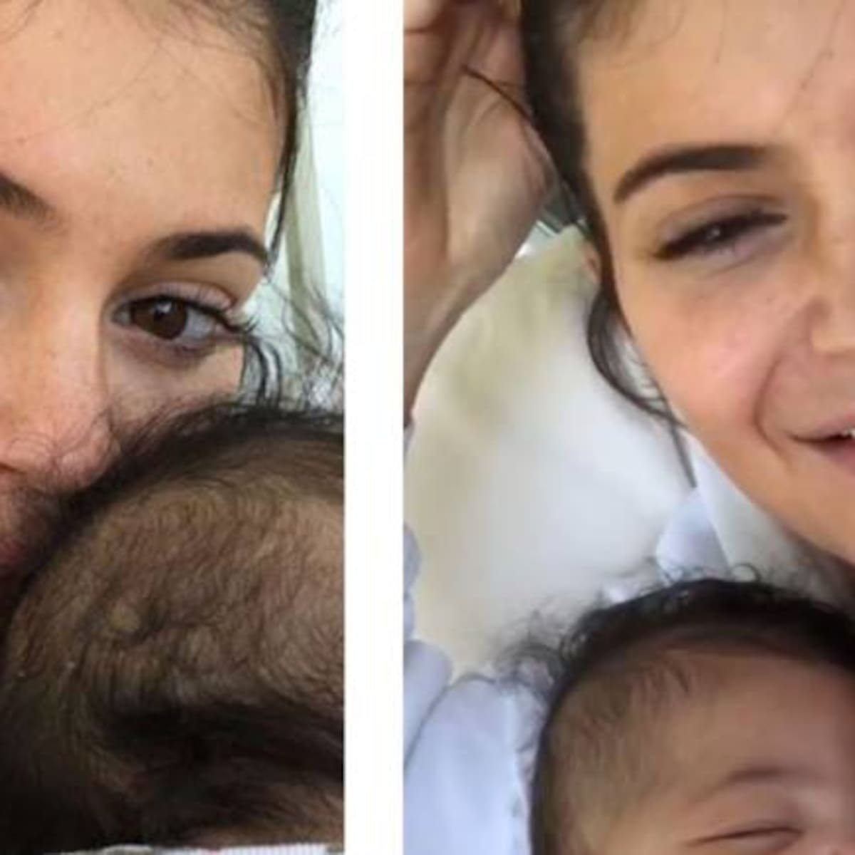 Kylie Jenner sufre en sesión de fotos