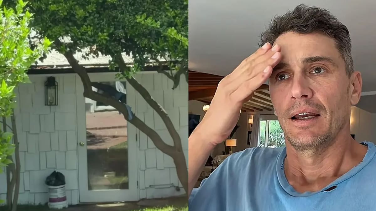 James Franco asegura haber grabado a un “extraterrestre” afuera de su casa y estos son los videos que compartió y que ya se hicieron virales
