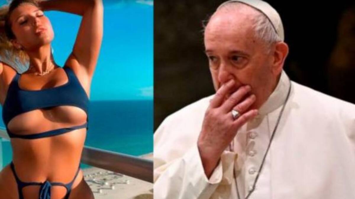 Se le va un like al Papa Francisco en la foto de una modelo