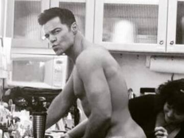 Ricky Martin presume su trasero