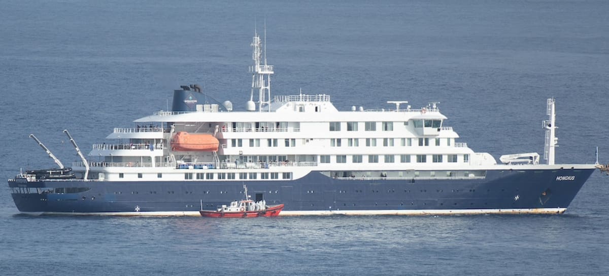 Esto esta pasando con el crucero MV Hondius