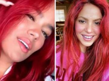 Karol G y otras famosas que alguna vez tuvieron el cabello rojo