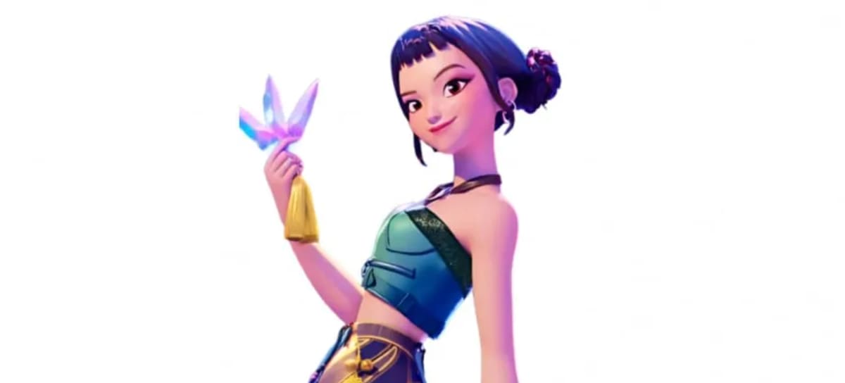 Muñeca de Zoey, las guerreras del kpop